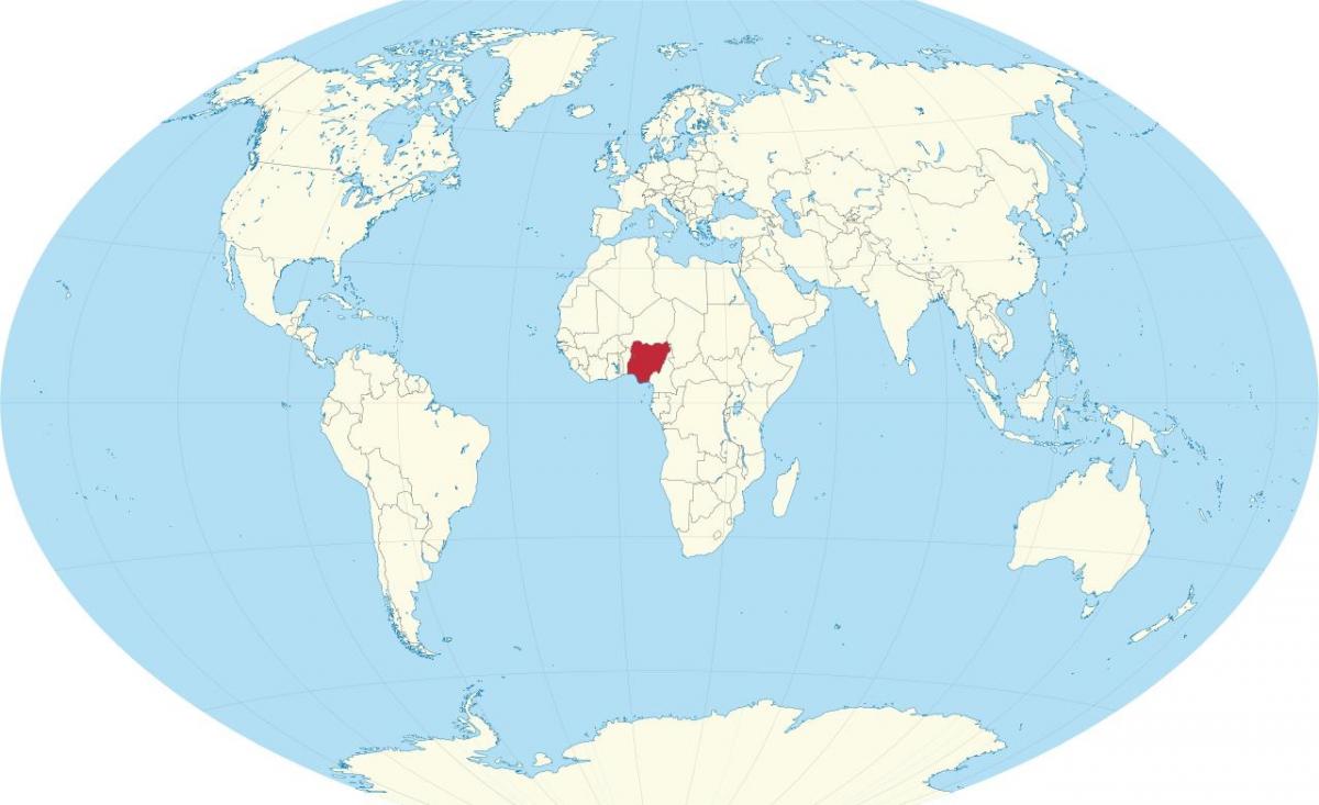 hartë të botës duke treguar nigeri