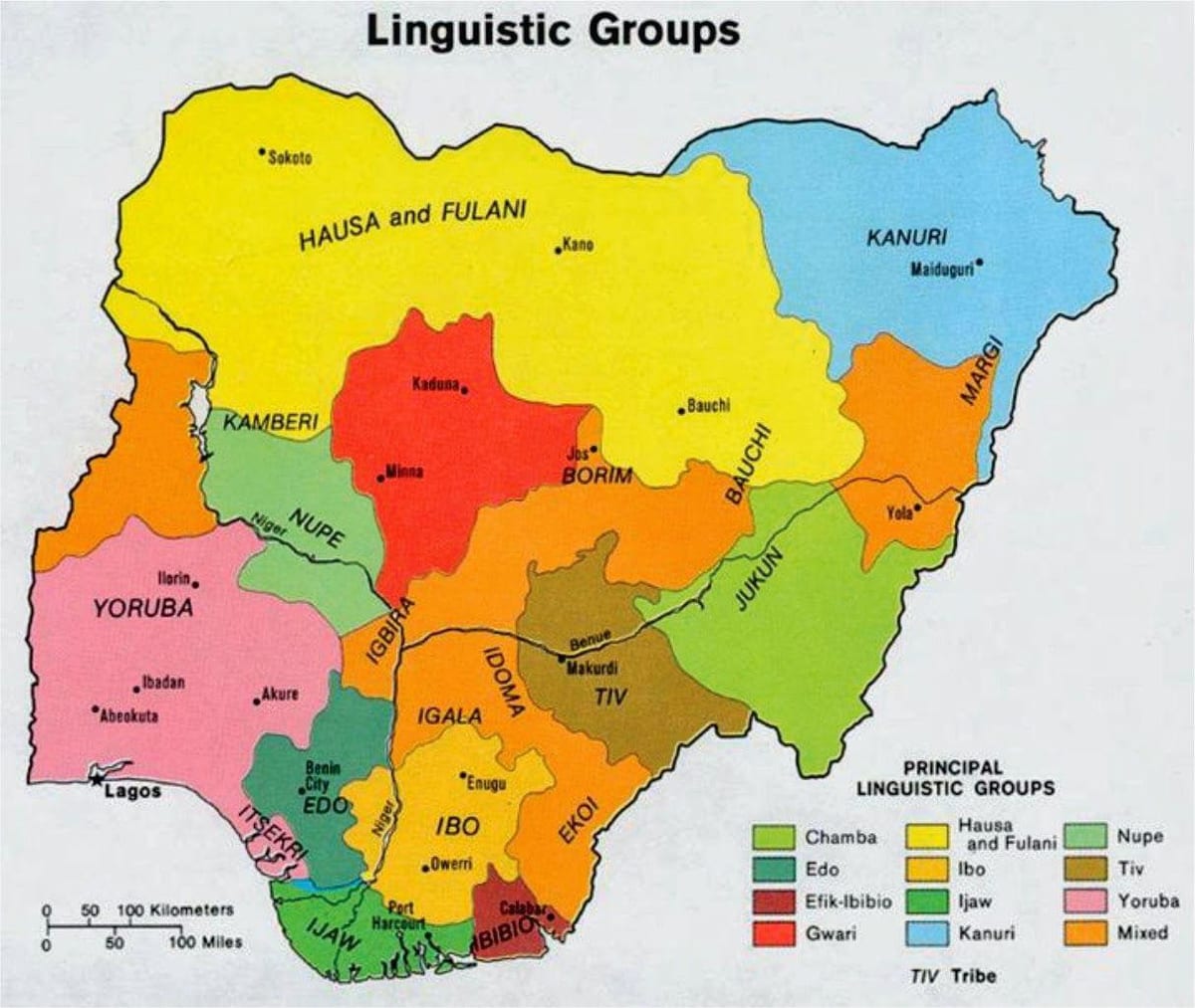 Harta e fiseve nigerian