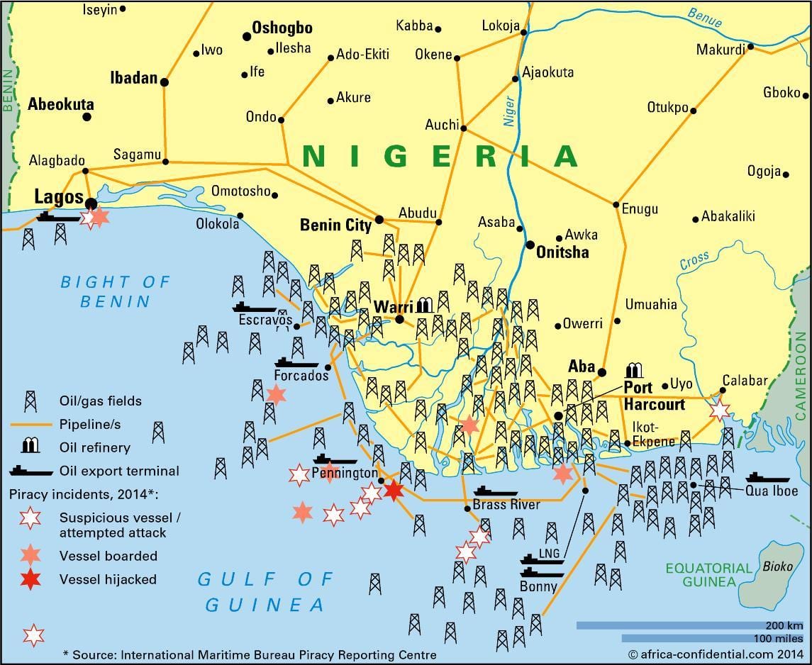 industriale hartë të nigeri