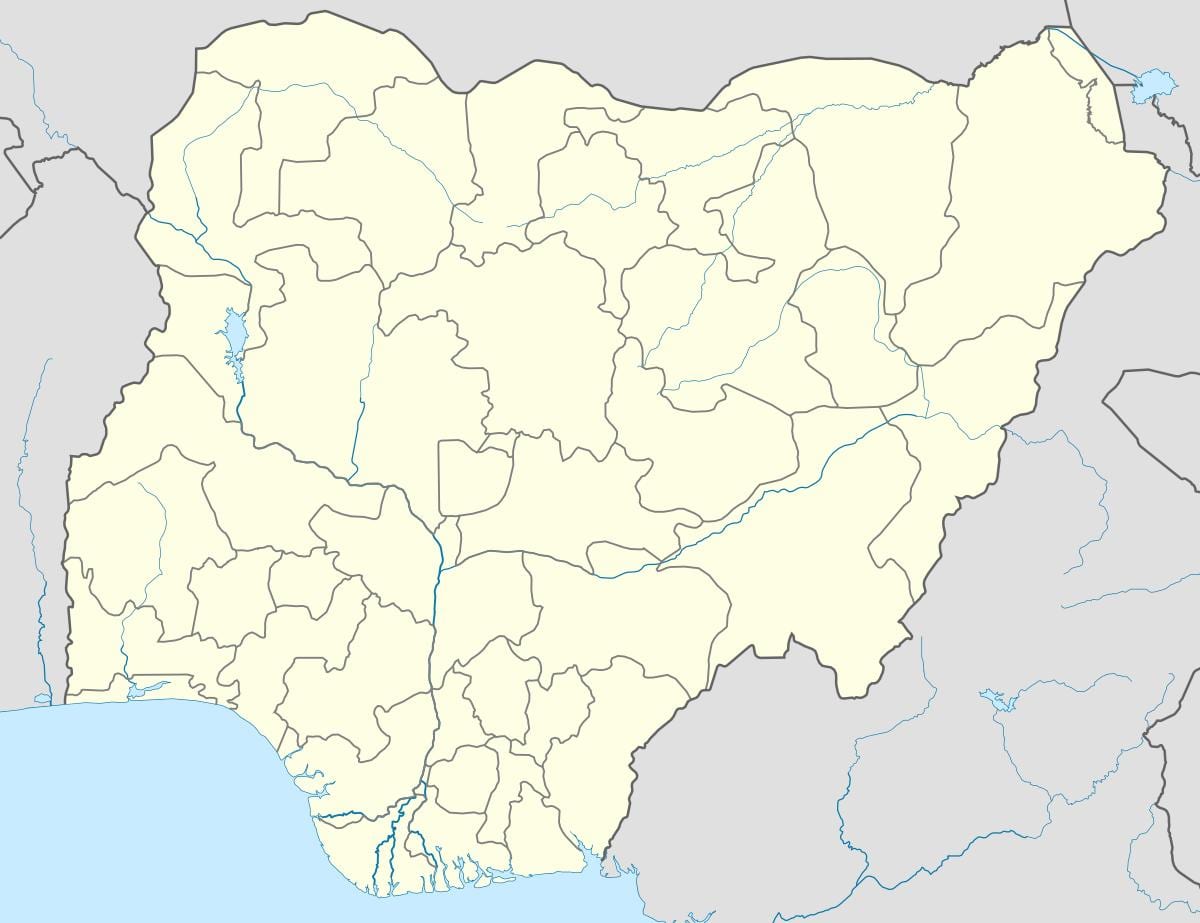 Harta e shkretëtirëzimit në nigeri