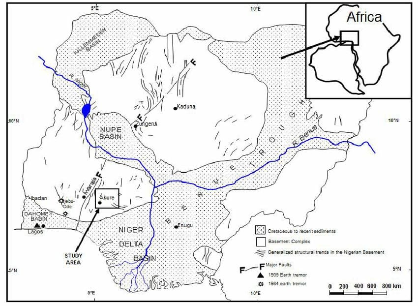 harta e nigeri treguar kullimit