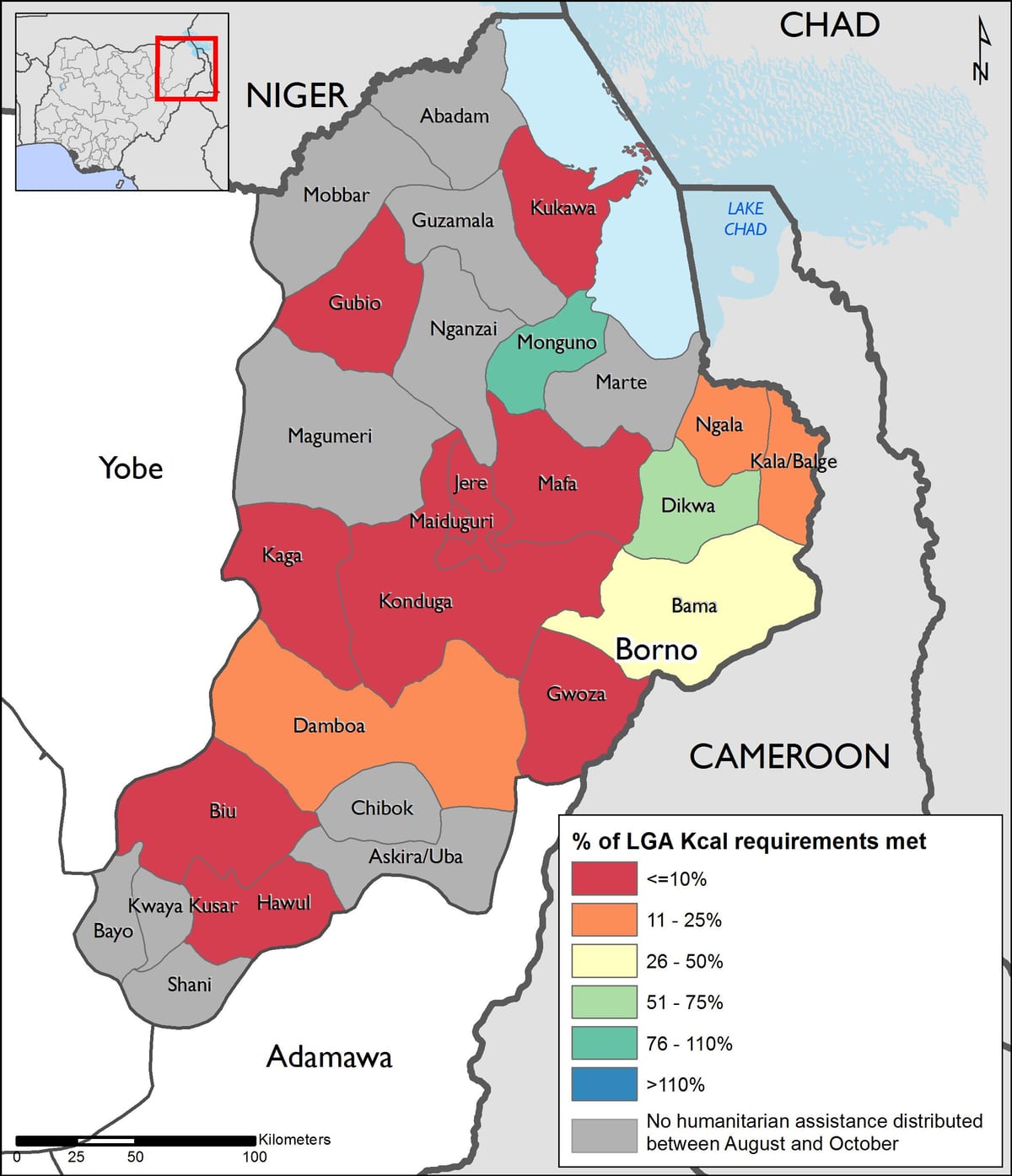 Harta e veri lindje nigeri