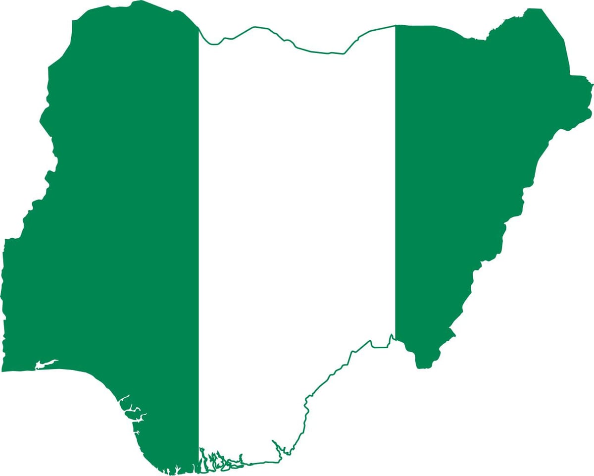 Harta e nigeri flamurit