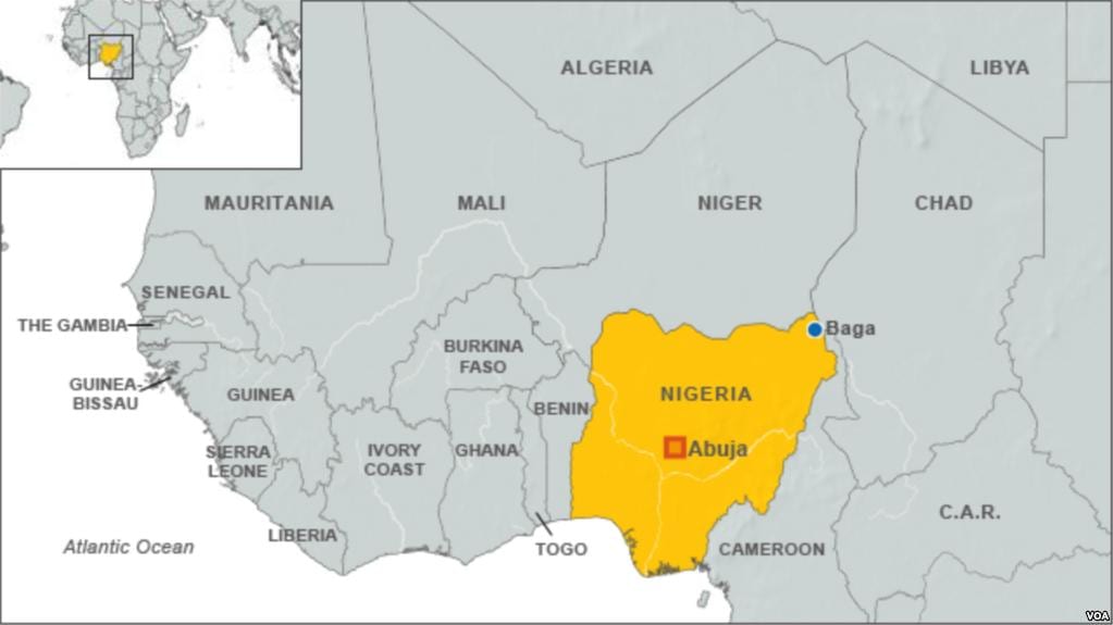 Harta e nigerian kufijve