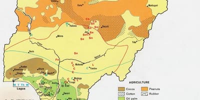 Harta e bujqësisë nigeri